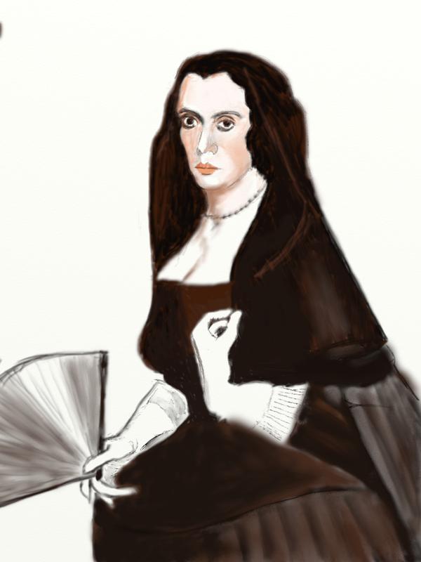 Click image for larger version. 

Name:	The  Lady  with  a FAN     By Velazquez    Starter  No1.jpg 
Views:	193 
Size:	124.1 KB 
ID:	89537