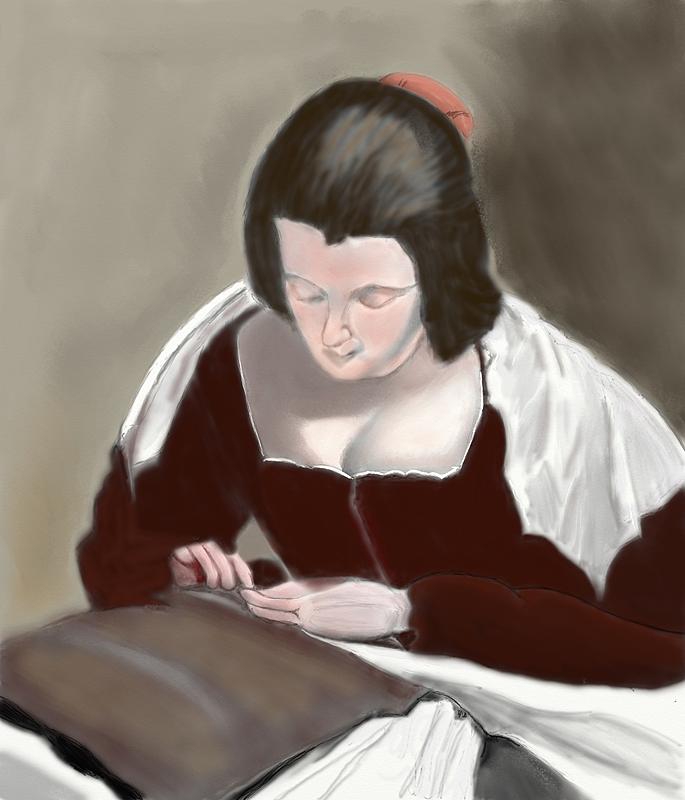 Click image for larger version. 

Name:	The  Needlewoman   By  Velazquez   Starter  No 3.jpg 
Views:	194 
Size:	123.2 KB 
ID:	89774