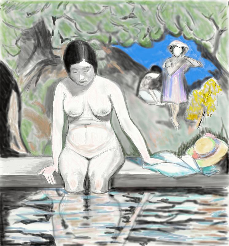 Click image for larger version. 

Name:	Japenese  or Chinese  girl  with feet in the Pool   By  Forgot    Starter No   2.jpg 
Views:	178 
Size:	253.8 KB 
ID:	89951