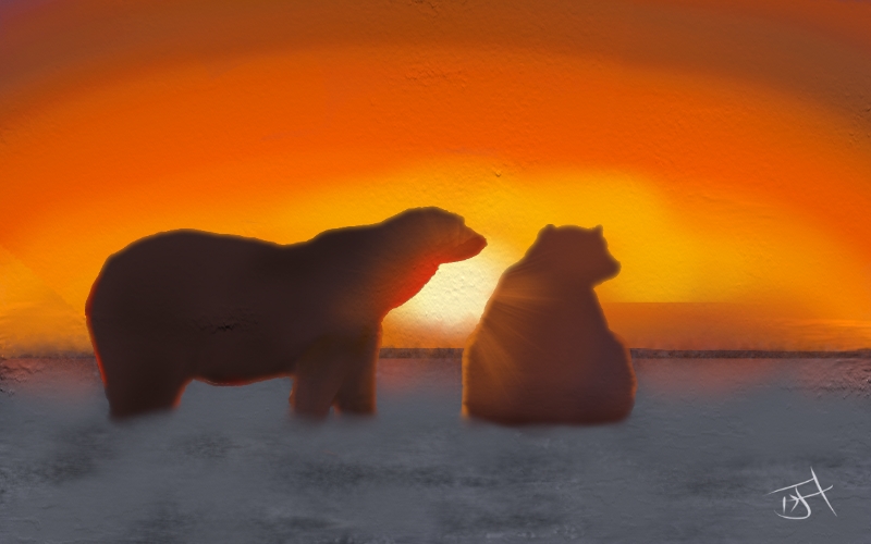 Name:  Polar bears at sunset.jpg
Views: 722
Size:  193.9 KB