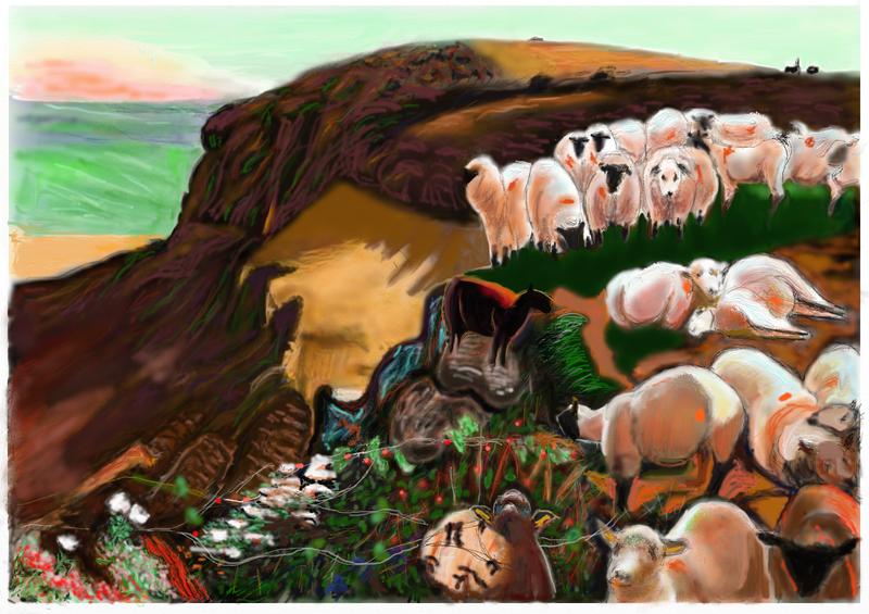 Click image for larger version. 

Name:	The    Lost   Sheep     By    Holman   Hunt        FINN   4    .jpg 
Views:	135 
Size:	223.3 KB 
ID:	95151