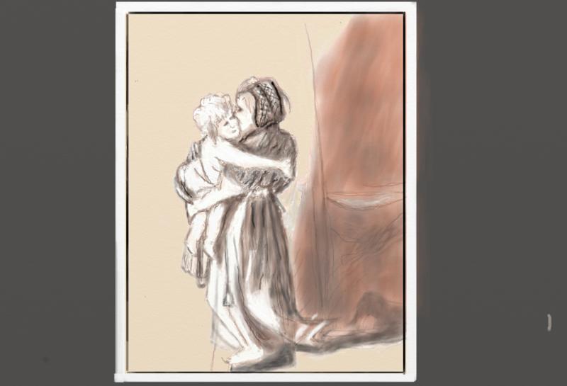 Click image for larger version. 

Name:	Rembrandt      Mother and child      copy.jpg 
Views:	189 
Size:	43.5 KB 
ID:	99066