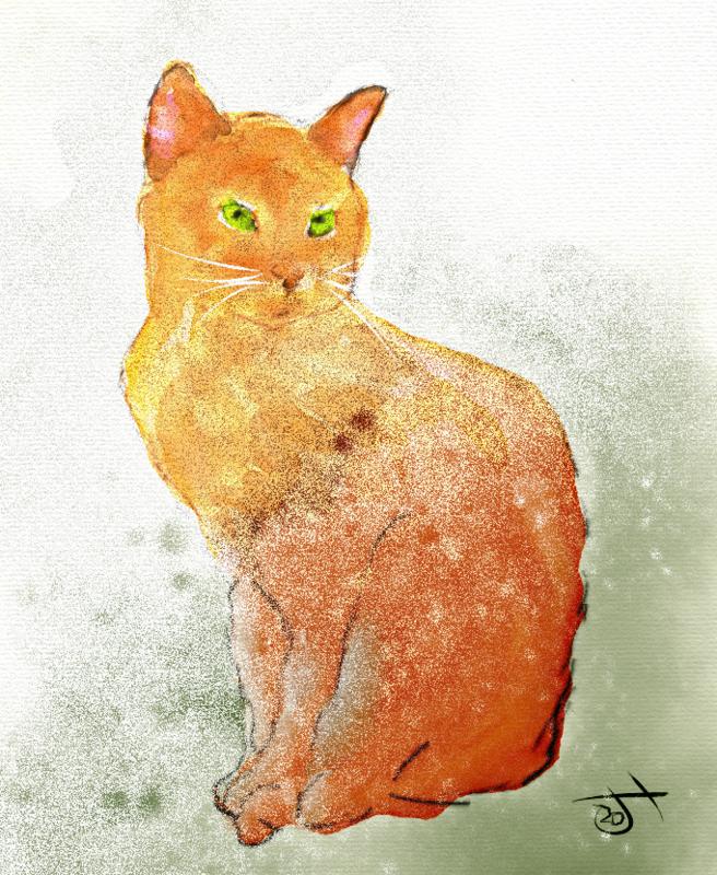 Click image for larger version. 

Name:	watercolour cat.jpg 
Views:	173 
Size:	127.3 KB 
ID:	99831