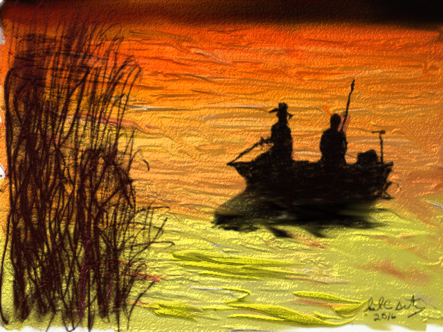 Click image for larger version. 

Name:	Fishing At Sunset.jpg 
Views:	207 
Size:	71.1 KB 
ID:	95793
