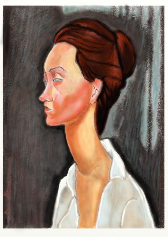 Click image for larger version. 

Name:	Untitled    Painting   by    Modigliani     FINN  No  2     My  Copy     ipeg  .jpg 
Views:	124 
Size:	110.8 KB 
ID:	97301