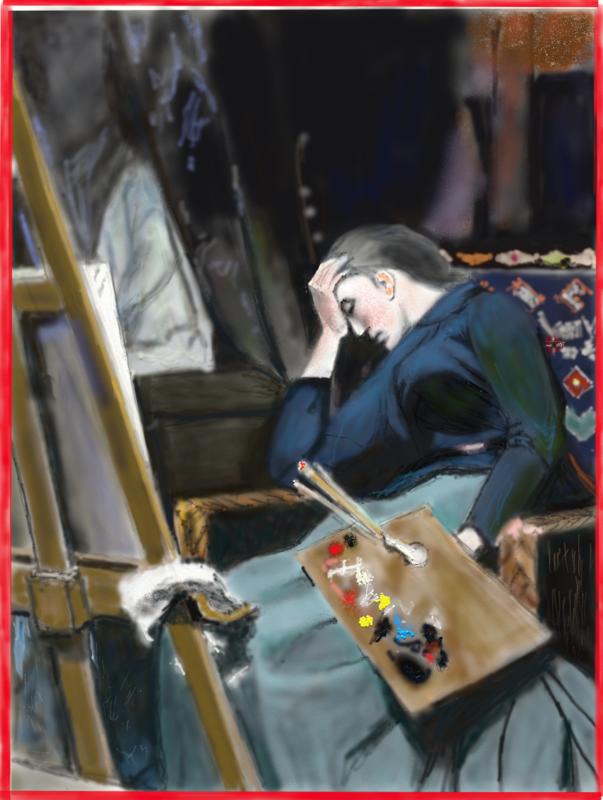 Click image for larger version. 

Name:	Sleeping   By   the    Easel    By     Emma   Sparre    1890     FINN   FINN     My  Copy    ipe.jpg 
Views:	159 
Size:	90.7 KB 
ID:	98395
