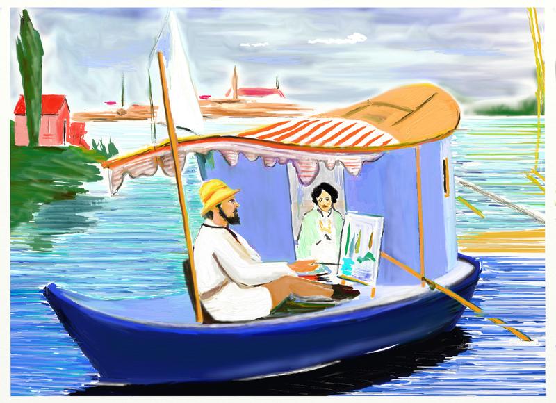 Click image for larger version. 

Name:	Claude   Painting   on his  Boat.jpg 
Views:	137 
Size:	242.3 KB 
ID:	83397