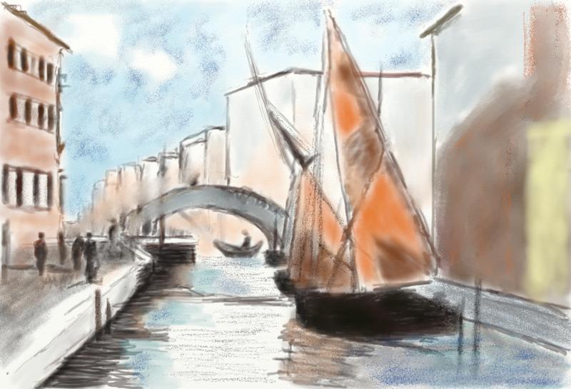 Click image for larger version. 

Name:	Canel  Sketch     By   Guglielmo   Ciardi    Starter  No1.jpg 
Views:	150 
Size:	177.4 KB 
ID:	92749