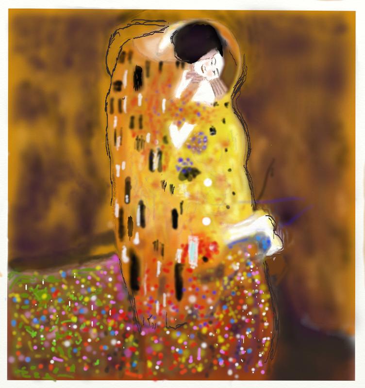 Click image for larger version. 

Name:	Gustave   Klimt  The Kiss.jpg 
Views:	163 
Size:	81.8 KB 
ID:	94780