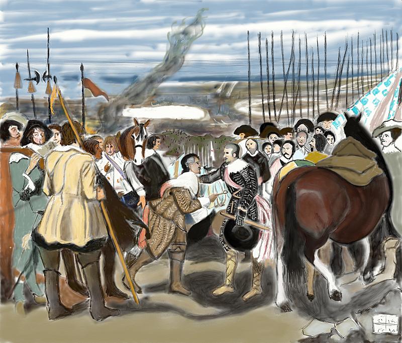 Click image for larger version. 

Name:	The   Surrender   of Brede    By Valezquez   FINN.jpg 
Views:	192 
Size:	389.8 KB 
ID:	89600