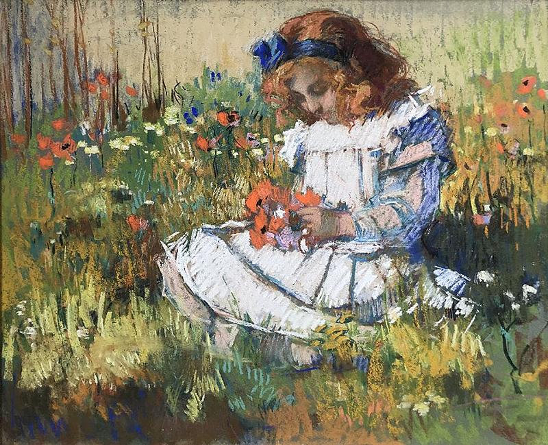 Click image for larger version. 

Name:	Robert Archibald Antonius Joan 'Rob' Graafland Maastricht 1875-1940 Heerlen  Girl in flower fiel.jpg 
Views:	132 
Size:	179.7 KB 
ID:	95832