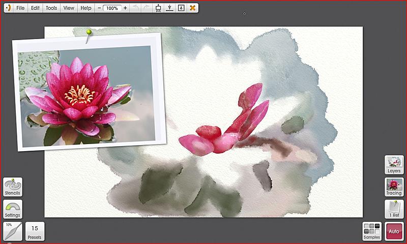 Click image for larger version. 

Name:	Water Lilly WIP.JPG 
Views:	322 
Size:	122.0 KB 
ID:	60966