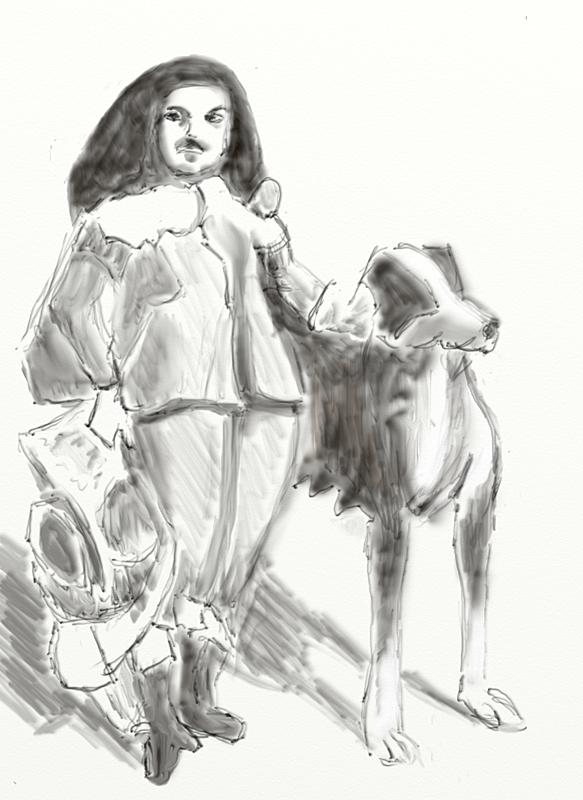 Click image for larger version. 

Name:	Dwarf  with a Dog    By    Velazquez     STarter  No 1.jpg 
Views:	169 
Size:	132.5 KB 
ID:	89582