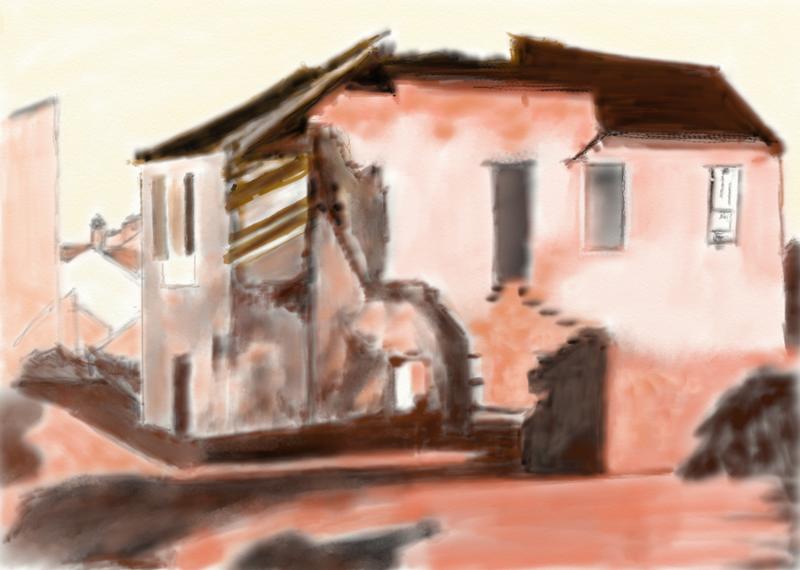Click image for larger version. 

Name:	The  ruined   House     By        Guglieimo    Ciardi    Starter   No1.jpg 
Views:	131 
Size:	68.9 KB 
ID:	92685
