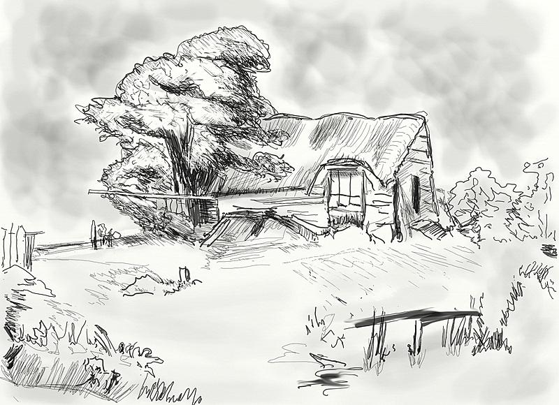 Click image for larger version. 

Name:	........STARTER      Rembrant  A Thached    Cottage.jpg 
Views:	172 
Size:	355.7 KB 
ID:	71464
