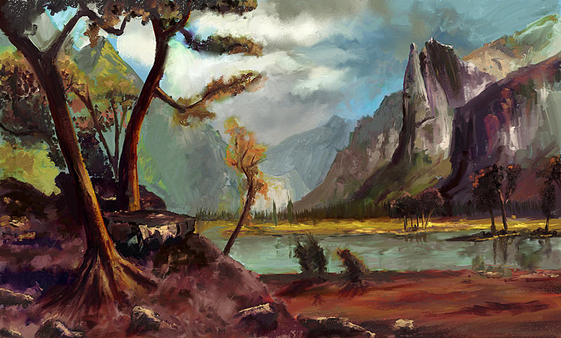 Click image for larger version. 

Name:	Albert Bierstadt - Yosemite Valley1-5-1536.jpg 
Views:	107 
Size:	226.1 KB 
ID:	101811