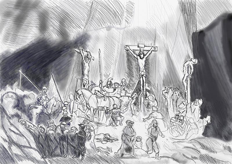 Click image for larger version. 

Name:	......Rembrandt     The Crucfixion   the three crosses          FIN.jpg 
Views:	164 
Size:	447.7 KB 
ID:	71563