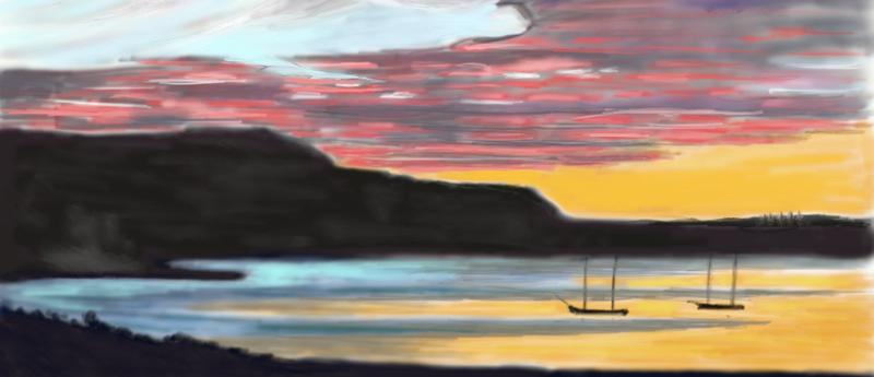 Click image for larger version. 

Name:	Evening    Sky    By   Freddy   Church     FINN 2.jpg 
Views:	182 
Size:	97.1 KB 
ID:	89229