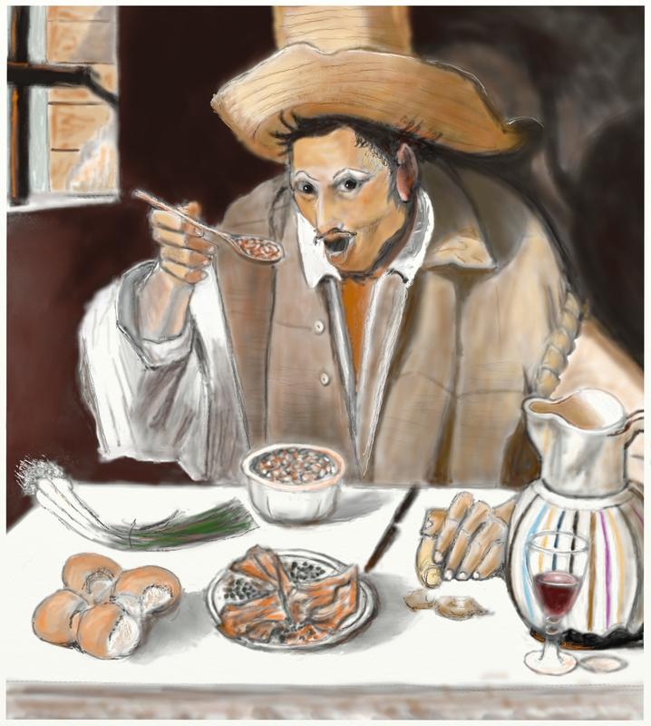 Click image for larger version. 

Name:	The   Bean    eater    by    Annibale    Carracci     my Copy    FINN no 2       ipeg    .jpg 
Views:	135 
Size:	253.6 KB 
ID:	97183